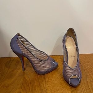 Christian louboutin lavender Fetilo Pumps